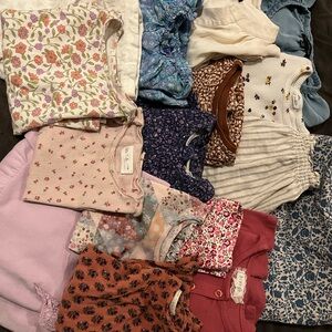 Floral and Patterned Clothing Bundle